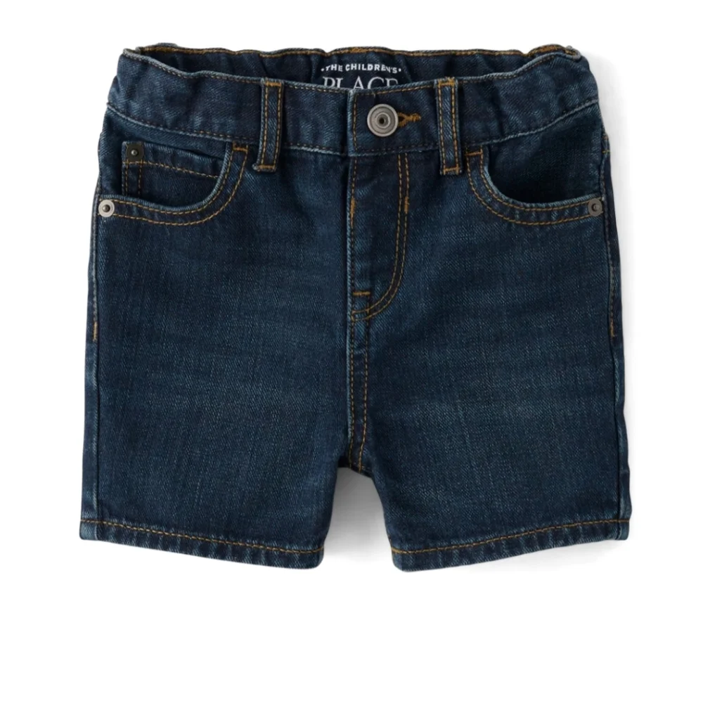 The Children's Place Boys denim shorts, 3T, Brendan, and Corson wash